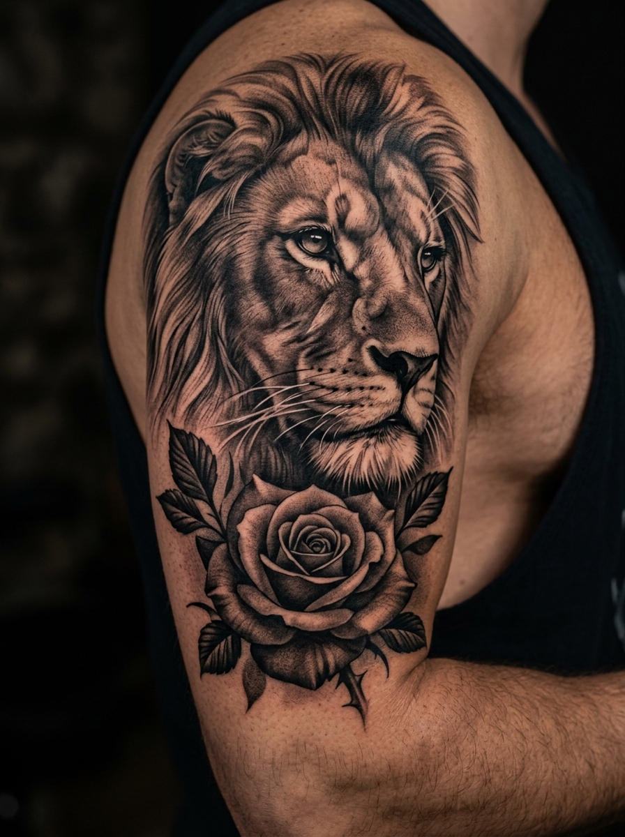 Black and Grey Tattoo