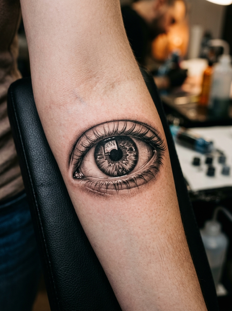 Micro Realism Tattoo