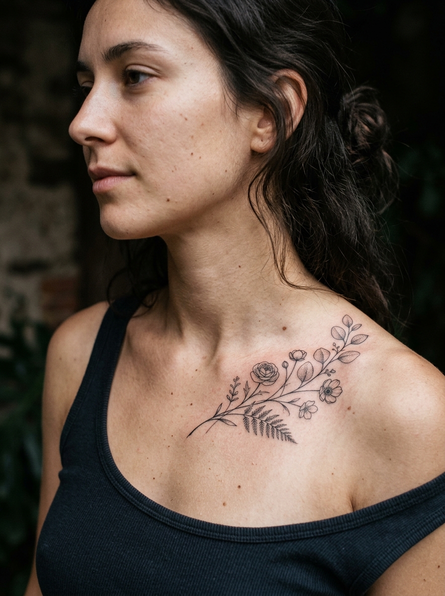 Botanical Tattoo